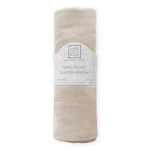 Load image into Gallery viewer, Oatmeal Muslin Swaddle Blanket, Premium Cotton
