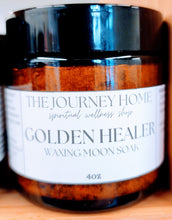Load image into Gallery viewer, Golden Healer: Waxing crescent moon bath salt soak
