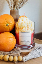 Load image into Gallery viewer, Orange Creamsicle Dessert Candle
