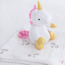 Load image into Gallery viewer, Baby Plush Toy, 7 Inch Sitting, Unicorn
